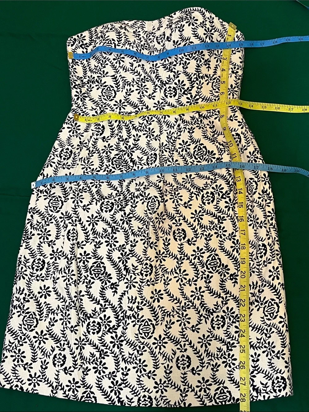 J. Crew strapless shell